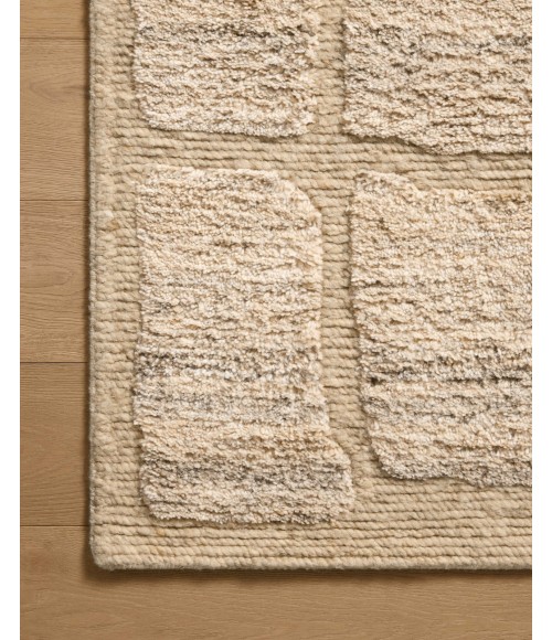 Loloi Hughes Natural HUS-01 7ft.-9in. X 9ft.-9in. Rect. Rug