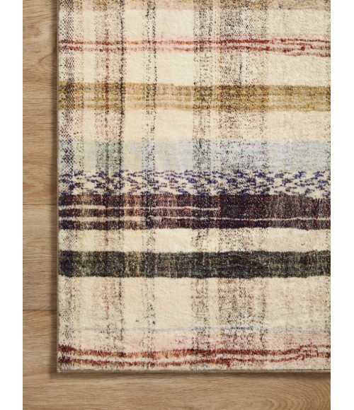 Chris Loves Julia x Loloi Humphrey Ivory / Multi Rug HUM-02 2 ft. 3 in. X 9 ft. 6 in. Rectangle - Rugs Town Chris Loves Julia x Loloi Humphrey Ivory / Multi HUM-02 2 ft. 3 in. X 9 ft. 6 in. Rectangle Rug