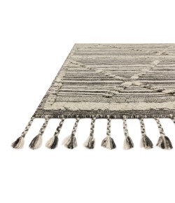 Loloi Iman IMA-01 IVORY / black Area Rug 2 ft. 0 in. X 3 ft. 0 in. Rectangle