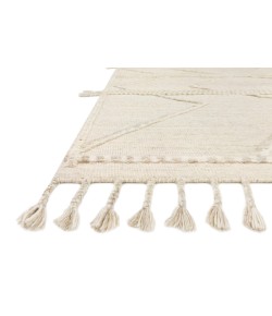 Loloi Iman IMA-05 BEIGE / IVORY Area Rug 2 ft. 0 in. X 3 ft. 0 in. Rectangle
