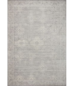 Loloi Indra INA-02 Silver / Ivory Area Rug 18 in. X 18 in. Sample