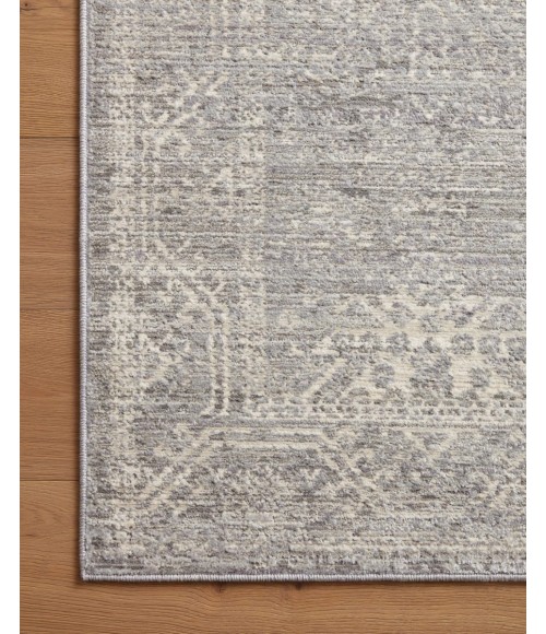 Loloi Indra Silver / Ivory 7'-10" x 10' Area Rug