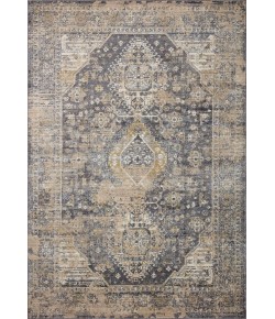 Loloi Indra INA-03 Charcoal / Natural Area Rug 2 ft. 6 in. X 8 ft. 0 in. Rectangle
