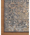 Loloi Indra Graphite / Sunset 2'-6" x 4'-0" Accent Rug