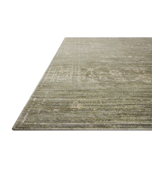 Loloi Indra Area Rug Loloi Indra Sage / Natural 7'-9" x 7'-9" Round Area Rug