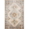 Loloi Isadora ISA-01 OATMEAL / SILVER Area Rug 8 ft. 0 in. X 10 ft. 0 in. Rectangle