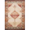 Loloi Isadora ISA-04 ANT. IVORY / SUNSET Area Rug 8 ft. 0 in. X 10 ft. 0 in. Rectangle