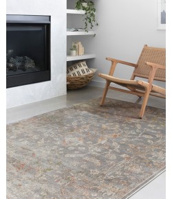Loloi Isadora ISA-05 SILVER / SILVER Area Rug 8 ft. 0 in. X 10 ft. 0 in. Rectangle