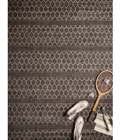 Loloi Isle IE-01 BLACK / GREY Area Rug 7 ft. 10 in. X 10 ft. 9 in. Rectangle