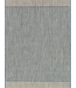 Loloi Isle IE-03 GREY / BLUE Area Rug 5 ft. 3 in. X 7 ft. 7 in. Rectangle