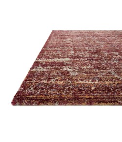 Loloi Jasmine JAS-05 Sky / Bordeaux Area Rug 18 in. X 18 in. Sample