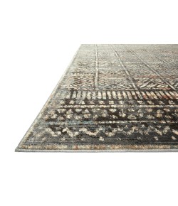Loloi Javari JV-06 black / SILVER Area Rug 5 ft. 3 in. X 7 ft. 4 in. Rectangle