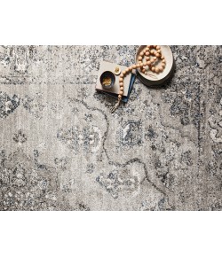 Loloi Joaquin JOA-02 DOVE / GREY Area Rug 6 ft. 7 in. X 9 ft. 2 in. Rectangle