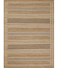 Chris Loves Julia x Loloi Judy Natural / Dove JUD-03 18 in. X 18 in. Sample Rug