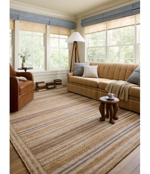 Chris Loves Julia x Loloi Judy Natural / Dove JUD-03 8 ft. 6 in. X 11 ft. 6 in. Rectangle Rug