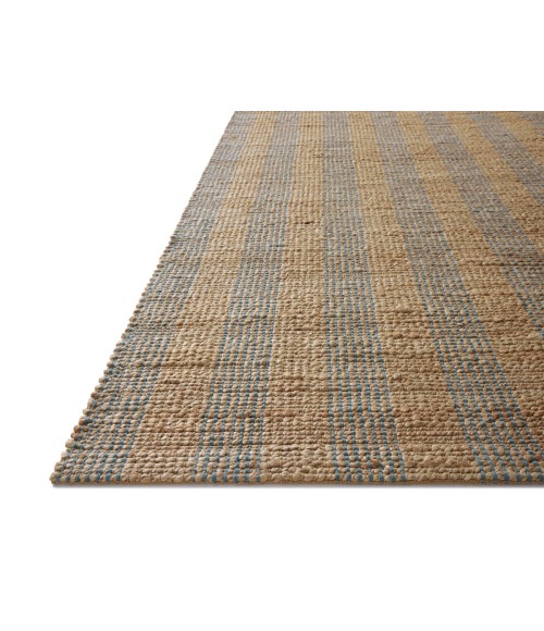 Chris Loves Julia x Loloi Judy Natural / Sky Rug JUD-04 2 ft. 3 in. X 3 ft. 9 in. Rectangle - Rugs Town Chris Loves Julia x Loloi Judy Natural / Sky JUD-04 2 ft. 3 in. X 3 ft. 9 in. Rectangle Rug