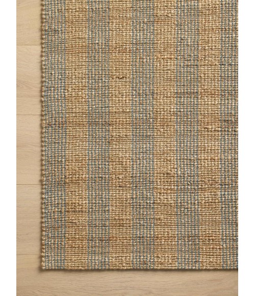 Chris Loves Julia x Loloi Judy Natural / Sky Rug JUD-04 2 ft. 3 in. X 3 ft. 9 in. Rectangle - Rugs Town Chris Loves Julia x Loloi Judy Natural / Sky JUD-04 2 ft. 3 in. X 3 ft. 9 in. Rectangle Rug