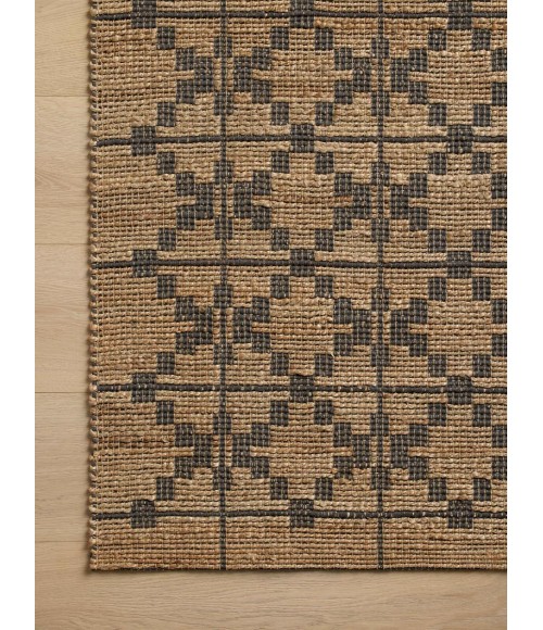 Chris Loves Julia x Loloi Judy Natural / Graphite Rug JUD-05 8 ft. 6 in. X 11 ft. 6 in. Rectangle - Rugs Town Chris Loves Julia x Loloi Judy Natural / Graphite JUD-05 8 ft. 6 in. X 11 ft. 6 in. Rectangle Rug