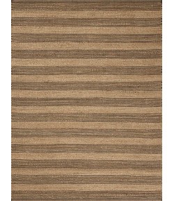Chris Loves Julia x Loloi Judy Natural / Chocolate JUD-06 8 ft. 6 in. X 11 ft. 6 in. Rectangle Rug