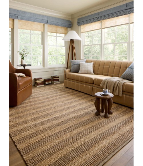 Chris Loves Julia x Loloi Judy Natural / Chocolate Rug JUD-06 8 ft. 6 in. X 11 ft. 6 in. Rectangle - Rugs Town Chris Loves Julia x Loloi Judy Natural / Chocolate JUD-06 8 ft. 6 in. X 11 ft. 6 in. Rectangle Rug