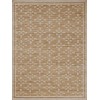 Chris Loves Julia x Loloi Judy Natural / Ivory JUD-07 2 ft. 6 in. X 7 ft. 6 in. Rectangle Rug