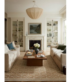 Chris Loves Julia x Loloi Judy Natural / Ivory JUD-07 2 ft. 6 in. X 7 ft. 6 in. Rectangle Rug