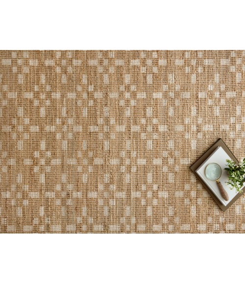 Chris Loves Julia x Loloi Judy Natural / Ivory JUD-07 2 ft. 6 in. X 7 ft. 6 in. Rectangle Rug