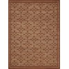 Chris Loves Julia x Loloi Judy Natural / Spice JUD-07 2 ft. 6 in. X 7 ft. 6 in. Rectangle Rug