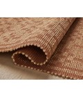 Chris Loves Julia x Loloi Judy Natural / Spice JUD-07 2 ft. 6 in. X 7 ft. 6 in. Rectangle Rug