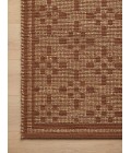 Chris Loves Julia x Loloi Judy Natural / Spice JUD-07 2 ft. 6 in. X 7 ft. 6 in. Rectangle Rug