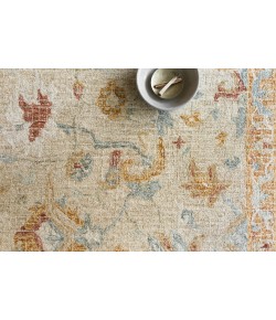 Loloi Julian JI-03 IVORY / MULTI Area Rug 18 in. X 18 in. Sample