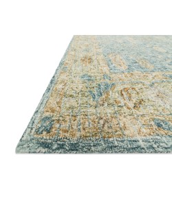Loloi Julian JI-05 BLUE / GOLD Area Rug 12 ft. 0 in. X 15 ft. 0 in. Rectangle