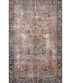 Chris Loves Julia x Loloi Jules JUL-02 TERRACOTTA / MULTI Area Rug 7 ft. 6 in. X 9 ft. 6 in. Rectangle