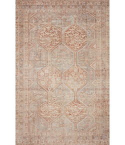 Chris Loves Julia x Loloi Jules JUL-04 TANGERINE / MIST Area Rug 8 ft. 6 in. X 11 ft. 6 in. Rectangle