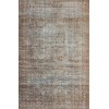 Chris Loves Julia x Loloi Jules JUL-05 LAGOON / BRICK Area Rug 2 ft. 6 in. X 9 ft. 6 in. Rectangle