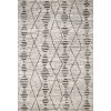 Loloi Kamala KAM-02 Charcoal / Dove Area Rug 2 ft. 3 in. X 3 ft. 10 in. Rectangle