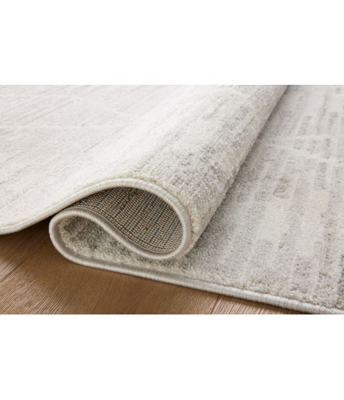 Loloi II Kamala Ivory / Silver 2'-3" x 3'-10" Accent Rug
