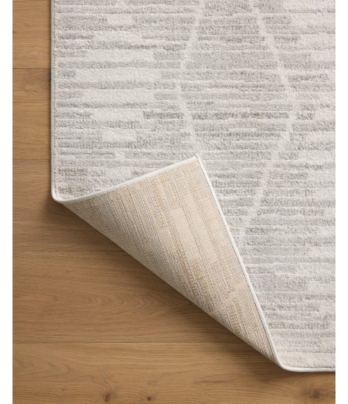 Loloi II Kamala Ivory / Silver 2'-3" x 3'-10" Accent Rug