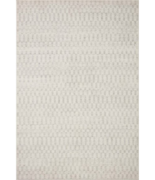 Loloi II Kamala Ivory / Grey 5'-3" x 7'-9" Area Rug