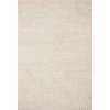 Loloi Kamala KAM-05 Ivory / Natural Area Rug 18 in. X 18 in. Sample