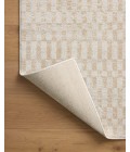 Loloi II Kamala Ivory / Natural 5'-3" x 7'-9" Area Rug
