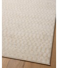 Loloi II Kamala Ivory / Natural 5'-3" x 7'-9" Area Rug