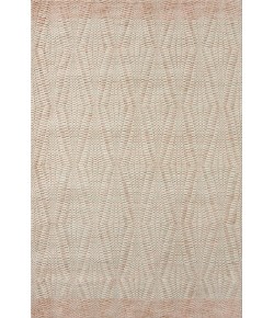 Loloi Kenzie KNZ-01 Ivory / Blush Area Rug 7 ft. 9 in. X 9 ft. 9 in. Rectangle