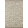 Loloi Kenzie KNZ-01 Ivory / Taupe Area Rug 3 ft. 6 in. X 5 ft. 6 in. Rectangle