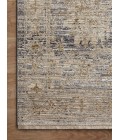 Jean Stoffer x Loloi Katherine Charcoal / Gold KES-02 7 ft. 10 in. X 7 ft. 10 in. Round Rug