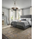 Jean Stoffer x Loloi Katherine Ocean / Coral KES-02 7 ft. 10 in. X 7 ft. 10 in. Round Rug