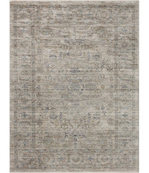Jean Stoffer x Loloi Katherine Beige / Mist KES-03 2 ft. 3 in. X 3 ft. 10 in. Rectangle Rug