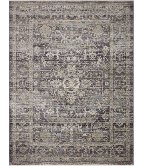 Jean Stoffer x Loloi Katherine Midnight / Tobacco KES-03 2 ft. 3 in. X 3 ft. 10 in. Rectangle Rug