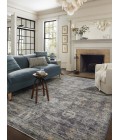Jean Stoffer x Loloi Katherine Ink / Jade KES-04 2 ft. 7 in. X 8 ft. Rectangle Rug