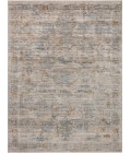 Jean Stoffer x Loloi Katherine Pebble / Ocean KES-04 2 ft. 7 in. X 12 ft. Rectangle Rug
